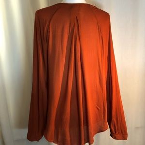 Crossover Rust Blouse